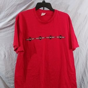 Red Graphic tee